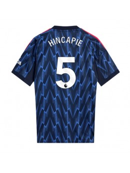 Arsenal Piero Hincapie #5 Replika Borta Kläder 2025-26 Kortärmad